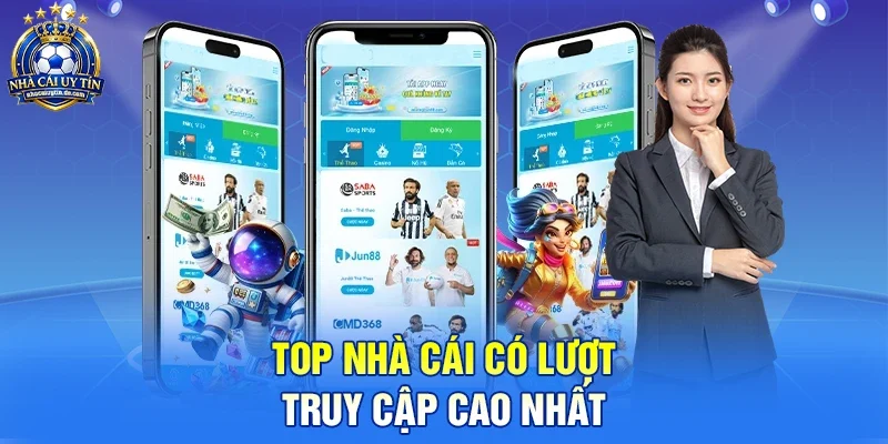 Top Nhà Cái có lượt truy cập cao nhất